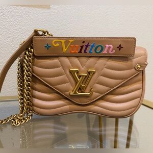 Louis Vuitton New Wave Chain Bag Limited Edition Love Lock Quilted Leather